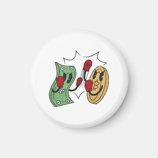 Crypto Fight Club Magneet (Voorkant)