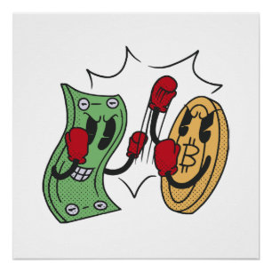 Crypto Fight Club Perfect Poster