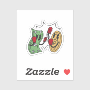 Crypto Fight Club Sticker