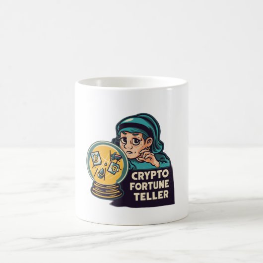 Crypto Fortune Teller Koffiemok (Center)