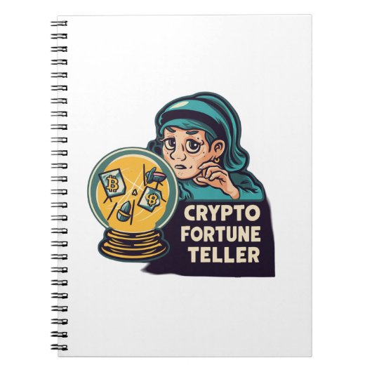 Crypto Fortune Teller Notitieboek (Voorkant)