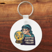 Crypto Fortune Teller Sleutelhanger (Achterkant)