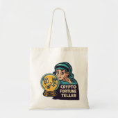 Crypto Fortune Teller Tote Bag (Voorkant)