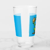 Crypto Frog - Grappige Pixel Art Digitale Valuta Glas (Rechts)