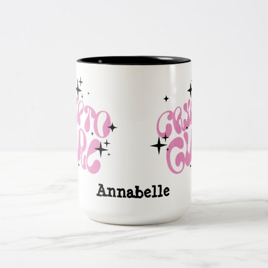 Crypto Girl Coffee Mok (Center)