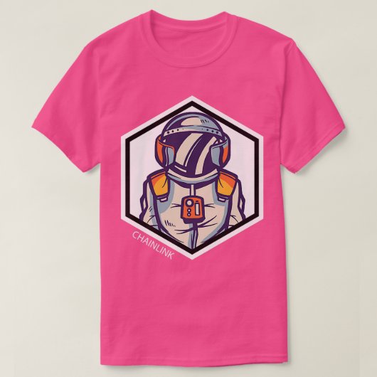 Crypto Internet Money Chainlink Cryptocurrency Ast T-shirt (Design voorkant)