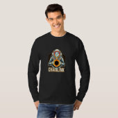 Crypto Internet Money Chainlink Cryptocurrency Ast T-shirt (Voorkant volledig)
