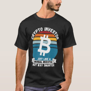 Crypto Investeerder Plan B Hodl Crypto Blockchain T-shirt