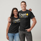 Crypto Is Voor Maagden T-shirt (Unisex)