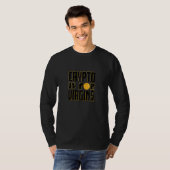 Crypto is voor Virgins Funny Cardano Altmunten Cry T-shirt (Voorkant volledig)