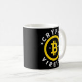 Crypto is voor Virgins Pul Koffiemok (Voorkant rechts)