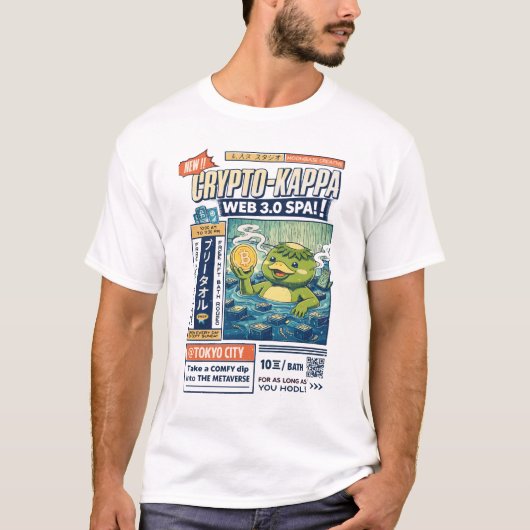 Crypto Kappa Web 3.0 Spa T-shirt (Voorkant)