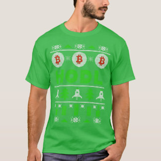 Crypto Kerst Lelijke Sweater T-shirt