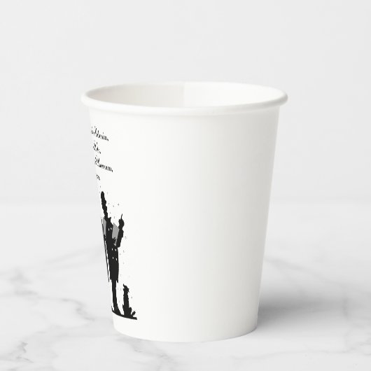 Crypto kerstcarol papieren bekers (Links)