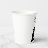 Crypto kerstcarol papieren bekers (Rechts)