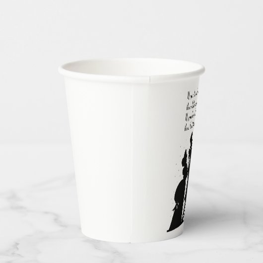 Crypto kerstcarol papieren bekers (Rechts)