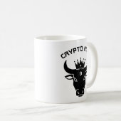 Crypto King gepersonaliseerd Koffiemok (Voorkant rechts)