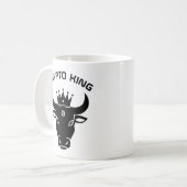 Crypto King gepersonaliseerd Koffiemok (Voorkant links)