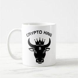 Crypto King gepersonaliseerd Koffiemok