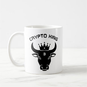 Crypto King gepersonaliseerd Koffiemok