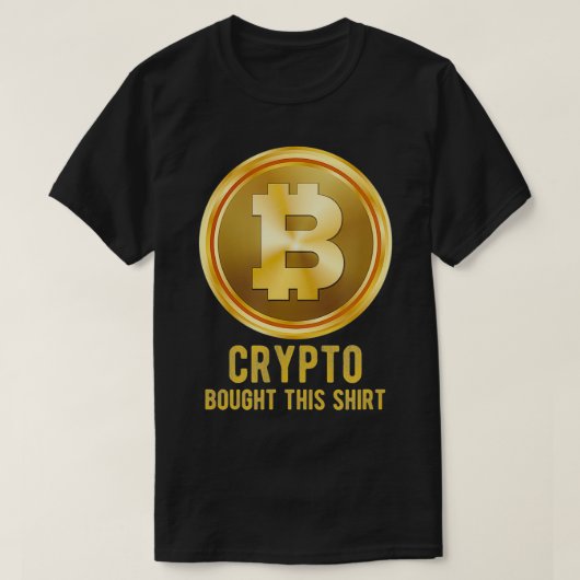 Crypto kocht dit, Cryptocurrency T-shirt (Design voorkant)