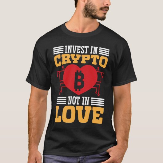 Crypto Lover Cryptocurrency Blockchain Trader Fina T-shirt (Voorkant)