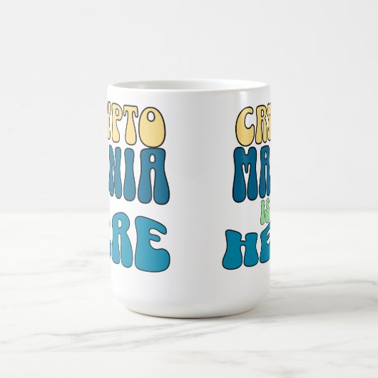 Crypto Mania Retro Blue Mok (Center)