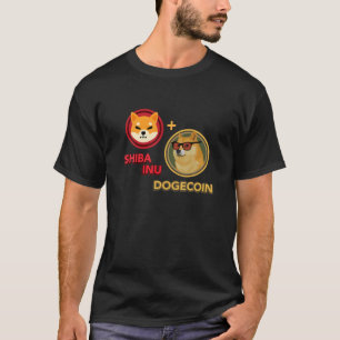 Crypto MEME SHIBA INU DOGECOIN HODL to be Rich M T-shirt
