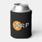 Crypto Meme XRP Over Bitcoin Cryptocurrency Swap Blikjeskoeler (Blikje Voorkant)