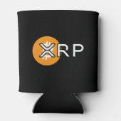 Crypto Meme XRP Over Bitcoin Cryptocurrency Swap Blikjeskoeler (Achterkant)