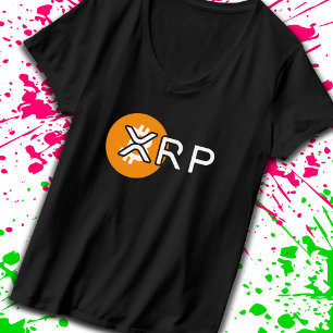 Crypto Meme XRP Over Bitcoin Cryptocurrency Swap T-shirt