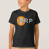 Crypto Meme XRP Over Bitcoin Cryptocurrency Swap T-shirt (Voorkant)
