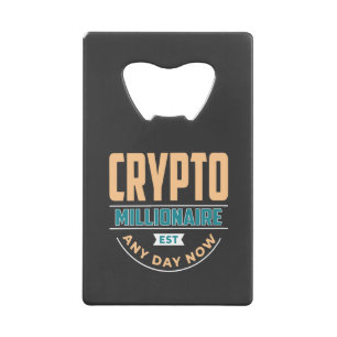 Crypto Millionaire - Elke dag Creditkaart Flessenopener