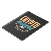 Crypto Millionaire - Elke dag Notitieboek (Linkerzijde)