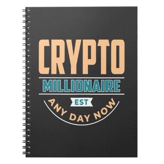 Crypto Millionaire - Elke dag Notitieboek (Voorkant)