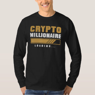 CRYPTO MILLIONAIRE LADING Currency Trading Hodl V T-shirt