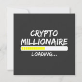 Crypto Millionaire Loading Bitcoin Kaart (Voorkant)