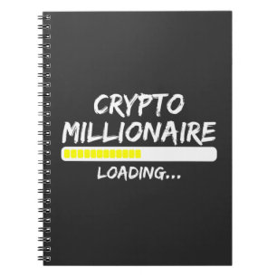 Crypto Millionaire Loading Bitcoin Notitieboek
