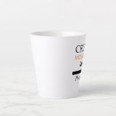 Crypto Millionaire Loading funny trading nft Latte Mok (Voorkant)