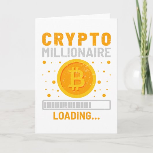 Crypto Millionaire Loading Kaart (Voorkant)