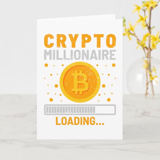 Crypto Millionaire Loading Kaart (Gele Bloem)