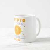 Crypto Millionaire Loading Koffiemok (Voorkant rechts)