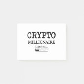 Crypto Millionaire Loading Post-it® Notes (Voorkant)