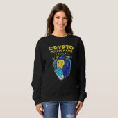 Crypto Millionaire Loading Premium Trui (Voorkant volledig)