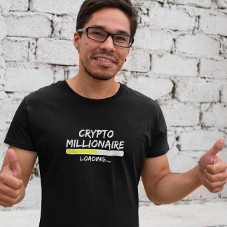 Crypto Millionaire Loading Sleutelhanger T-shirt