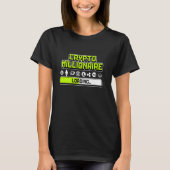 Crypto Millionaire Loading T-shirt (Voorkant)