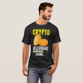 Crypto Millionaire Loading T-shirt (Voorkant volledig)