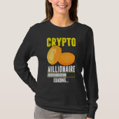 Crypto Millionaire Loading T-shirt (Voorkant)