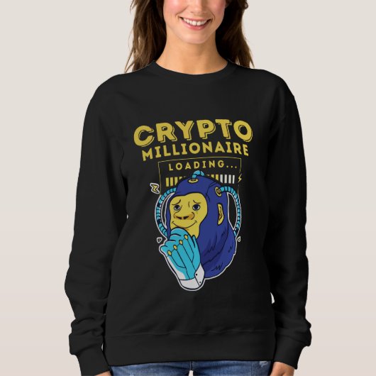 Crypto Millionaire Loading Trui (Voorkant)