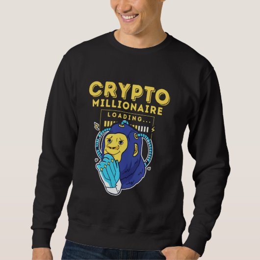 Crypto Millionaire Loading Trui (Voorkant)
